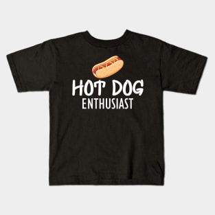 Hot Dog Enthusiast Kids T-Shirt